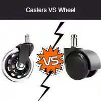 Chair casters vs Wheels