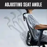 Adjusting the seat angle
