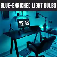Blue enriched lights