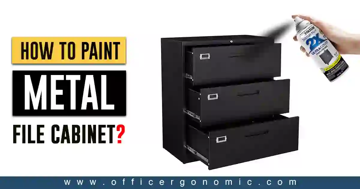 How to Paint a Metal Filing Cabinet