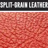 Split-grain (suede) leather