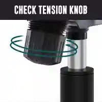 Check the Tension Knob