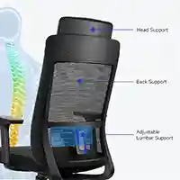 mesh office chair breathability