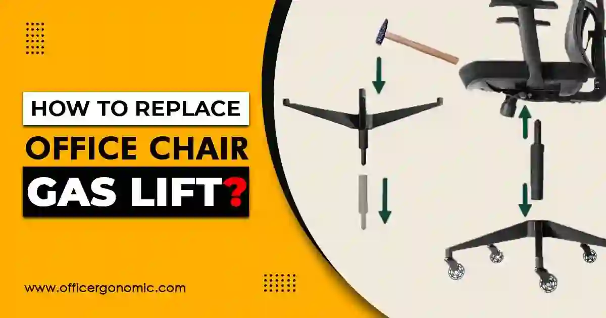Replace Gas Lift on Office Chair