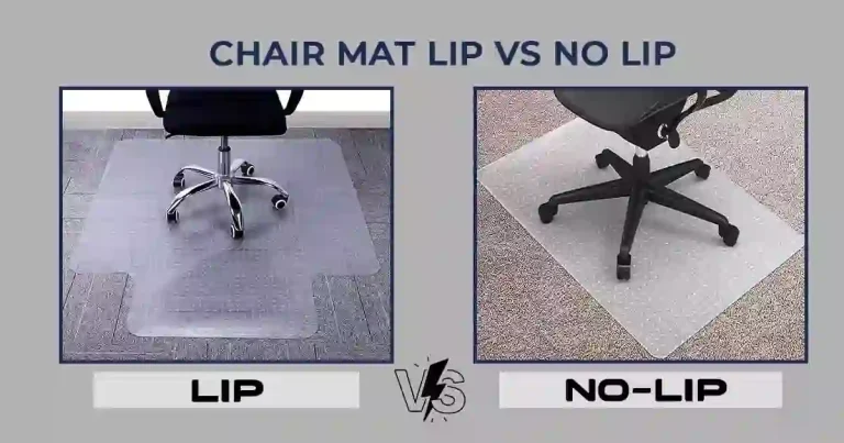 Chair Mat Lip vs No Lip